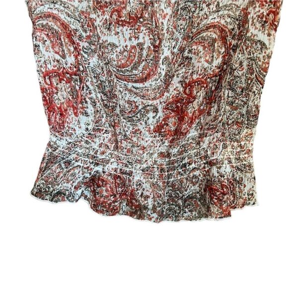 3 for $30! Rw&Co patterned sheer blouse - Picture 4 of 10